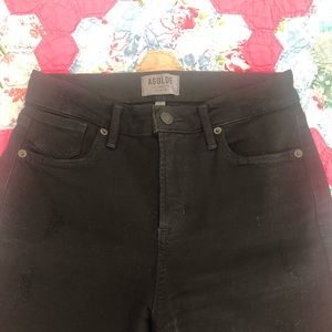 AGOLDE Sophie High Rise Skinny Harlow Destructed